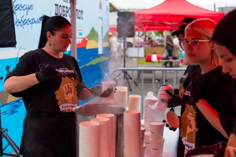 1000 порций Добросупа раздадут на Дне рыбака во Владивостоке