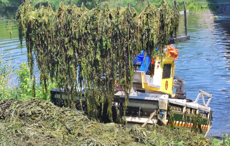 В Челябинске из реки Миасс достали более 50 кубометров мусора