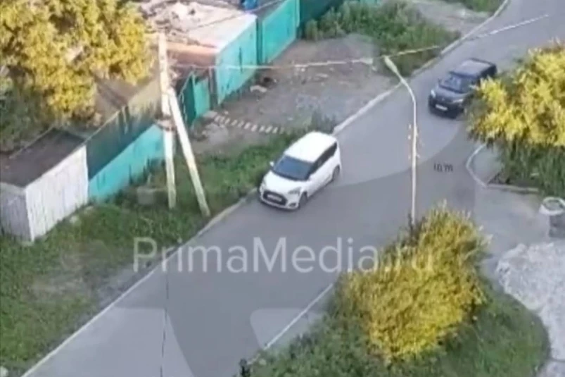 Делай раз: во Владивостоке на видео сняли отжимающихся детей прямо во дворе