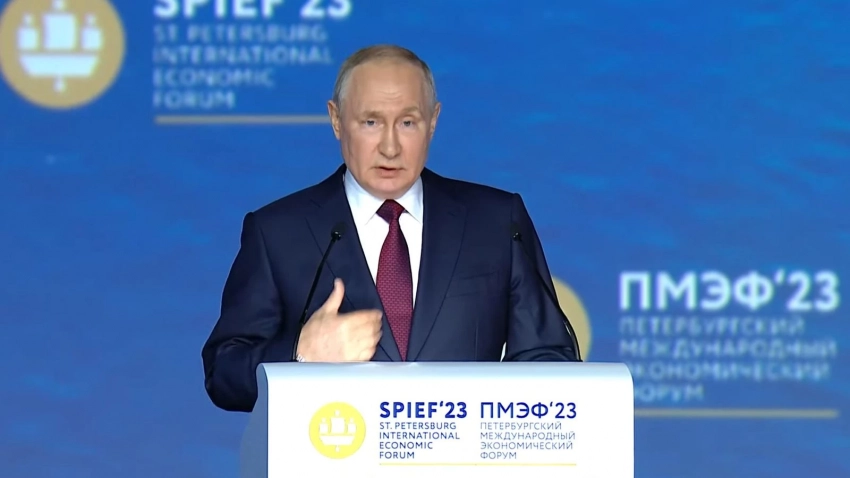 Sina: Путин улыбнулся, когда заговорил о Китае на ПМЭФ