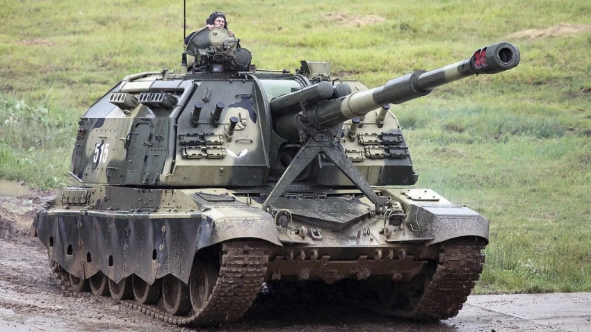 Бойцы ВС РФ поразили две украинские САУ «Акация» и гаубицу «Мста-Б» в Херсонской области