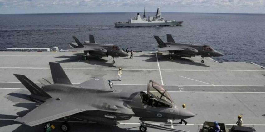 «У вас много денег и вам скучно? Купите себе Ф-35». Британцы обсуждают провальные итоги большого похода своей авианосной эскадры