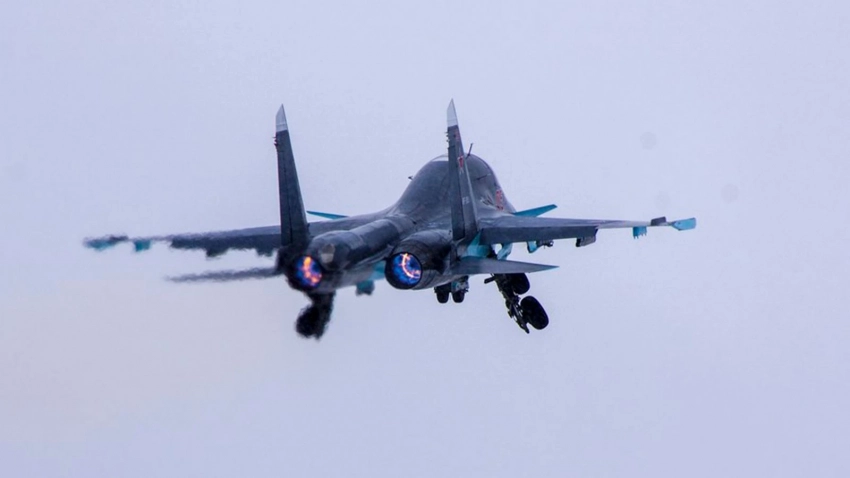 Российский Су-34 поразил пункт дислокации присоединившихся к ВСУ наемников на Купянском направлении