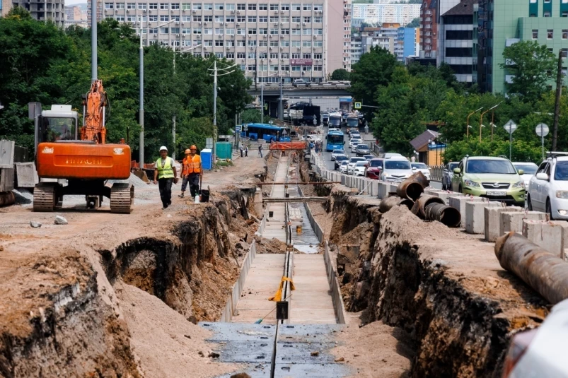 Во Владивостоке проводят масштабный ремонт теплосетей