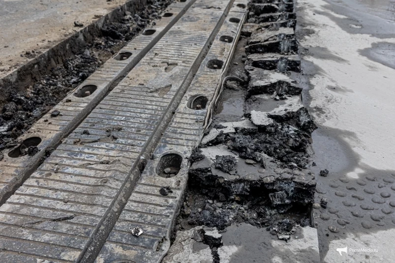 Ремонт швов на Некрасовском путепроводе во Владивостоке идет с опережением графика