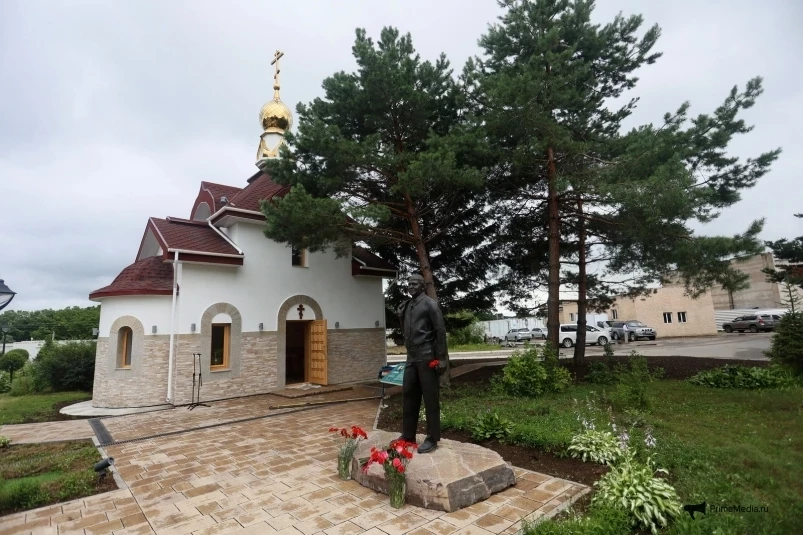 Храм-часовню в честь святого Георгия Победоносца торжественно открыли в Приморье