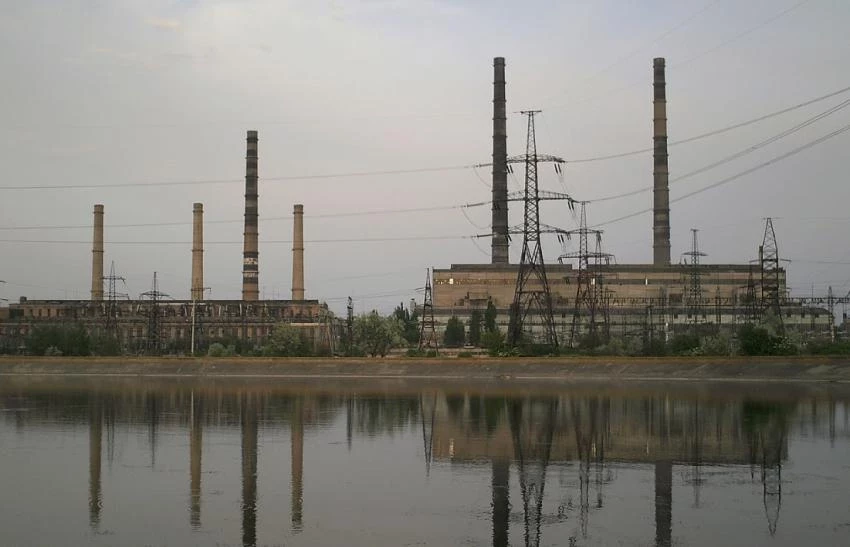 На подконтрольной Украине ТЭС в Донецкой области произошло обрушение перекрытий