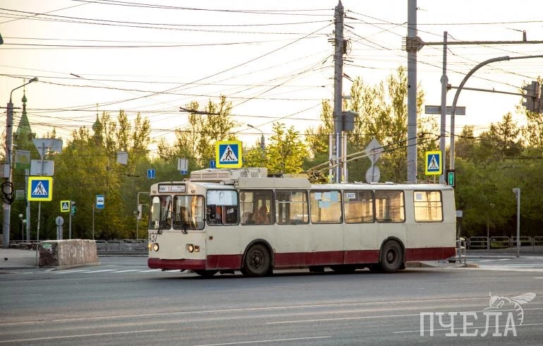 В Челябинске на два месяца закроют движение троллейбусов в сторону ЧМЗ