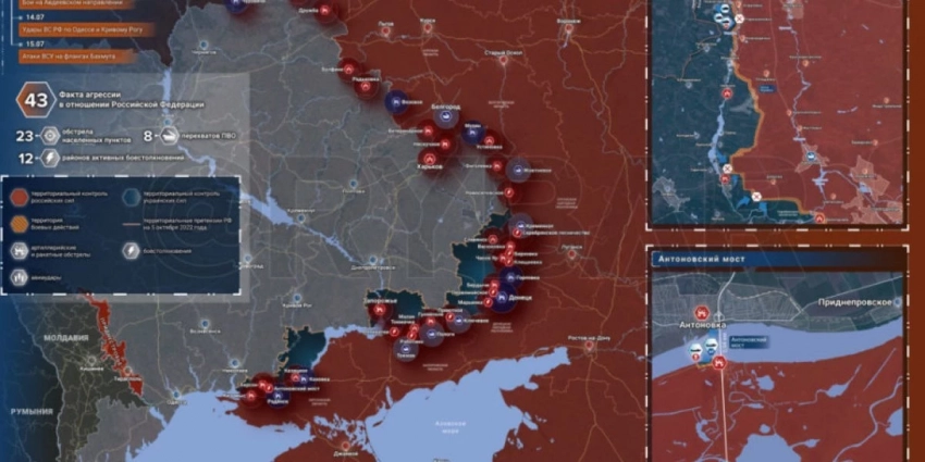 Михаил Онуфриенко последнее видео сегодня 16.07.2023 — Боевые действия на Украине 16 июля 2023: новая карта боевых действий на Украине 16.07.2023. Новая карта Украины