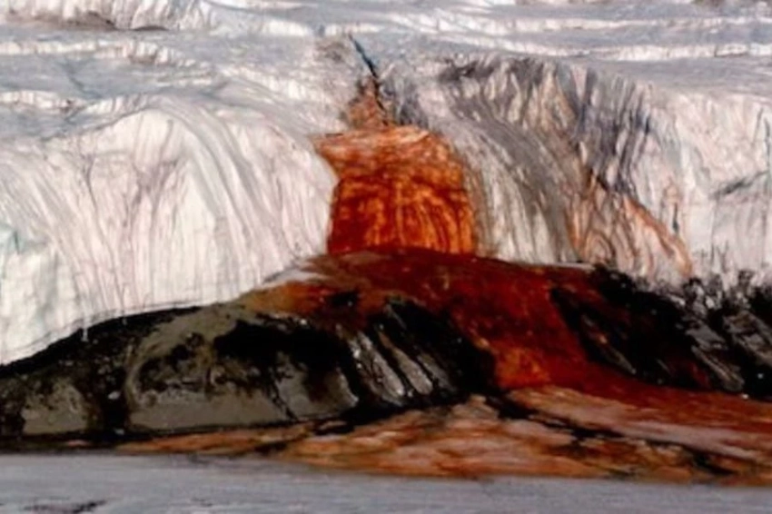 Ученые наконец раскрыли тайну «Кровавого водопада» в Антарктиде 