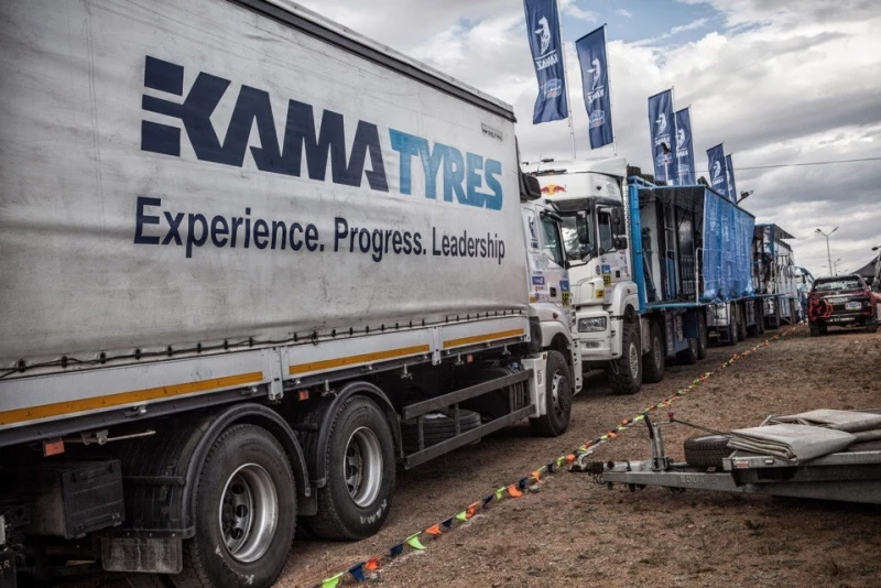 KAMA TYRES традиционно поставил шины для спортивной команды «КАМАЗ-мастер»