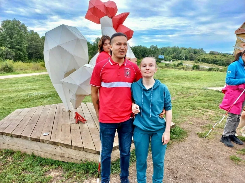 Инклюзивный поход «Дома слепоглухих» в Пучково