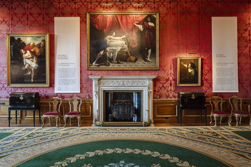 Утерянная картина Артемизии Джентилески вновь обнаружена во дворце близ Лондона