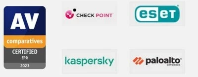 4 из 12 лидеров в области кибербезопасности прошли EPR-тест от AV-Comparatives