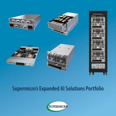 Supermicro расширяет решения на основе искусственного интеллекта новыми платформами