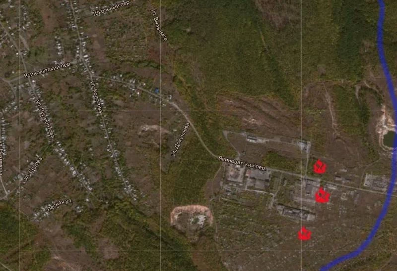 Карта боевых действий под Авдеевкой от 15 ноября по состоянию на 08:00 мск 