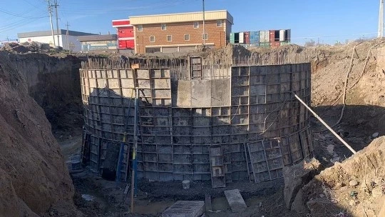 В Бишкеке продолжают строить канализацию: на очереди жилой массив Дордой