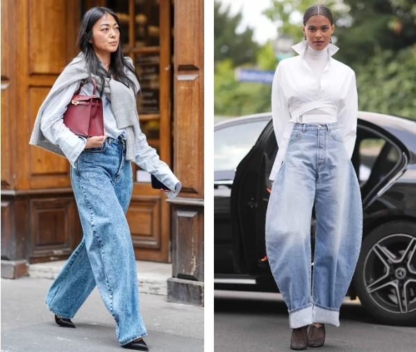 Что такое джинсы-бочки, которые обещают стать самыми популярными в 2025 году