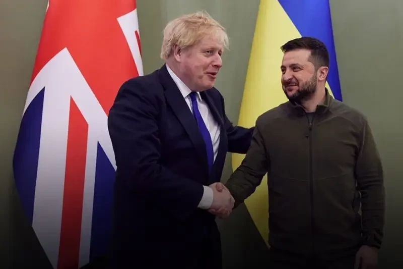 Зеленский заявил, что Борис Джонсон не отговаривал его от мирного соглашения с РФ