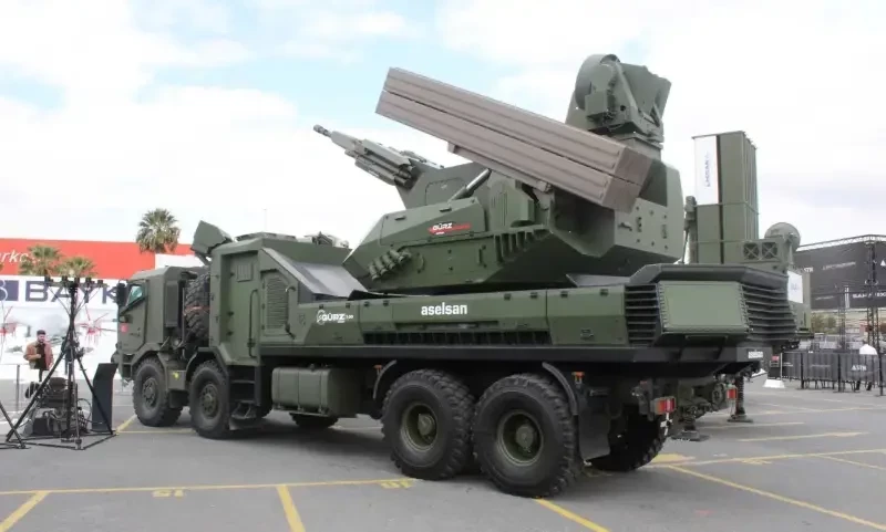 Может превзойти российский «Панцирь-С»: в западной прессе оценили новый турецкий зенитный комплекс Gürz 150