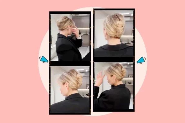 Пучок-ракушка: простейший способ сделать самую модную прическу года