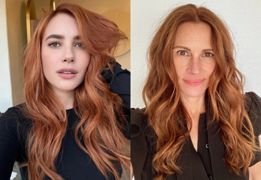 Эмма Робертс кардинально сменила имидж и стала похожа на свою тётю Джулию Робертс