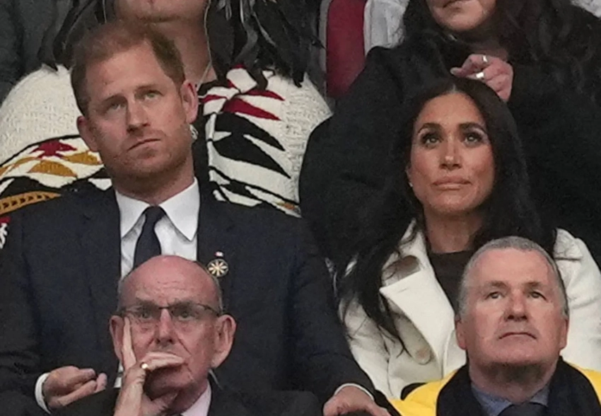 Принц Гарри и Меган Маркл открыли "Игры непобеждённых" в Канаде и поцеловались на публике