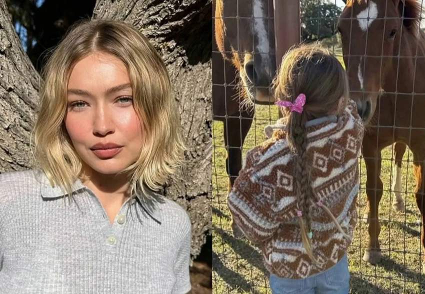 Джиджи Хадид поделилась редкими фото дочери от Зейна Малика