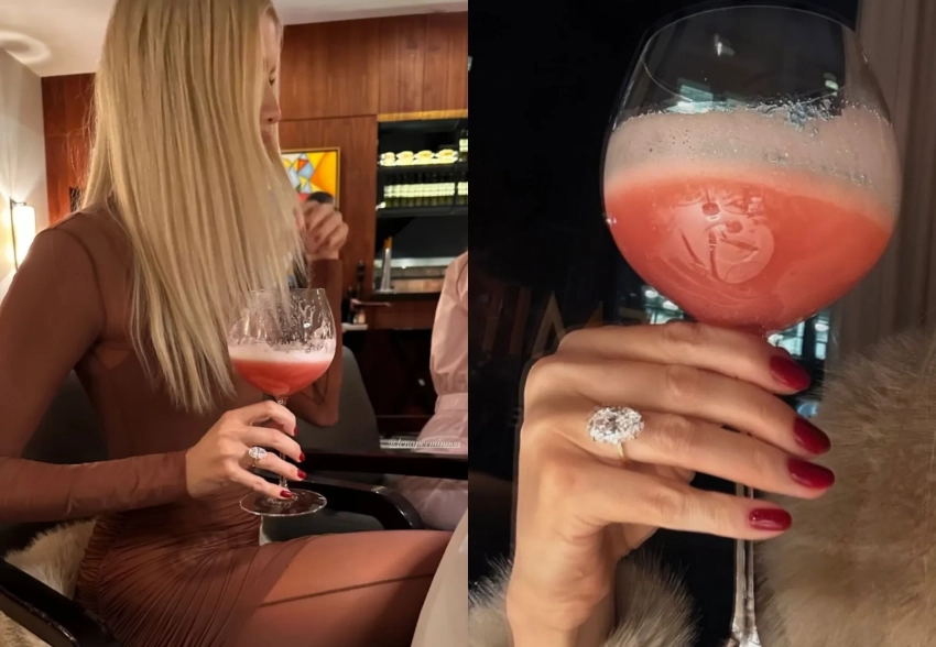 "Угадайте, кто". Елена Перминова показала кольцо с бриллиантом на безымянном пальце