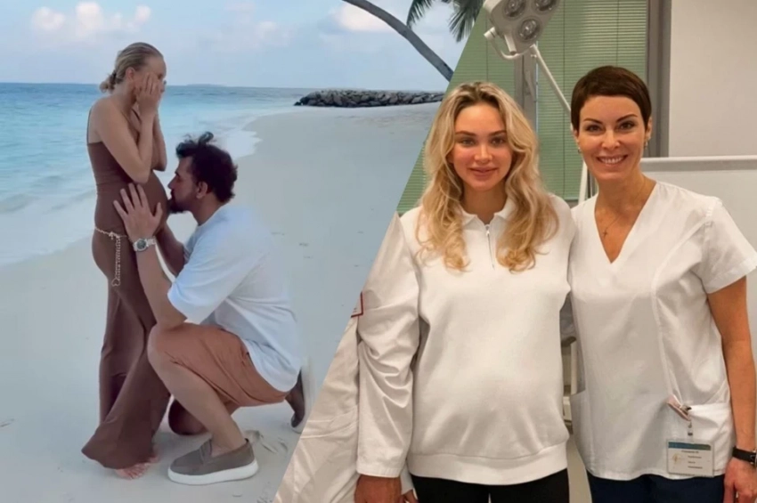 Неравный брак и партнерские роды: молодая жена Курбана Омарова держала в секрете появление сына