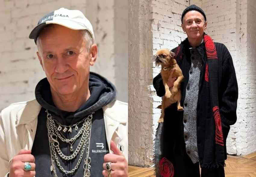 Шубы, цепи, Balenciaga и концептуальный стритвир: Олег Меньшиков показал свои модные образы