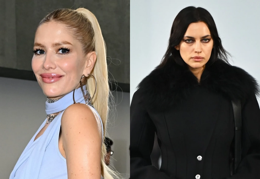 Неделя моды в Милане: Елена Перминова и Ольга Карпуть в первом ряду, Ирина Шейк и Алеся Кафельникова — на подиуме на показе Blumarine