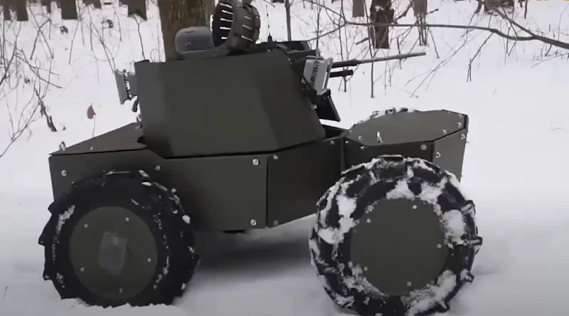 Выдерживает выстрел из РПГ-7: ВСУ якобы успешно испытали наземный беспилотник «Лють» в Курской области