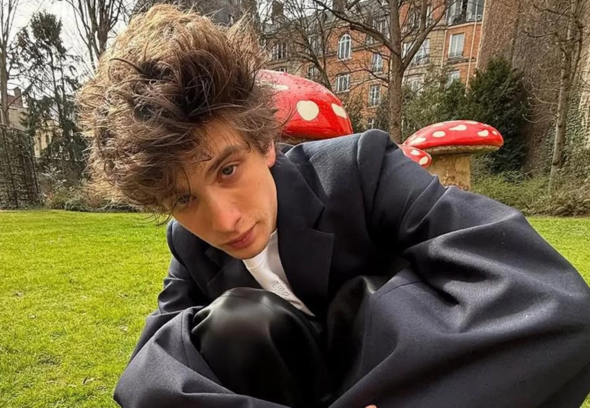 Марк Эйдельштейн встретился с A$AP Rocky на Неделе моды в Париже