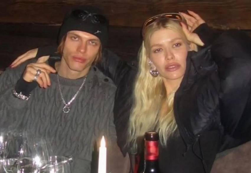 Елена Перминова провела вечер с новым бойфрендом в Куршевеле