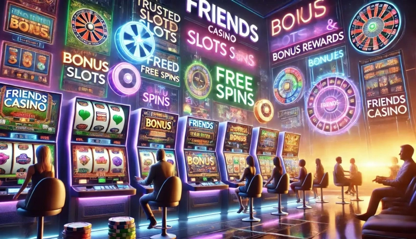 Казино Friends: проверенные слоты и бонусные поощрения