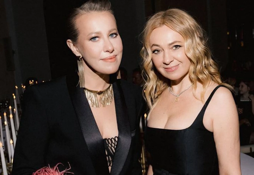 Ксения Собчак, Яна Рудковская в Dior, Валерия, Игорь Крутой и Яна Расковалова на презентации клипа Димы Билана