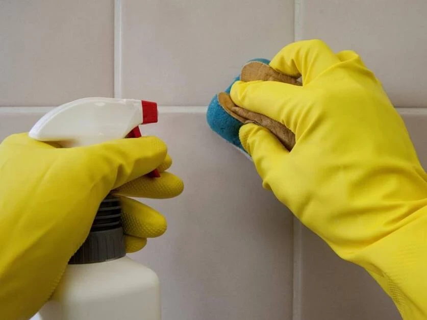 Натуральные средства для удаления грибка на швах между плитками, которые используют профессиональные уборщицы