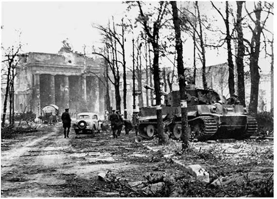 Танковая дивизия «Мюнхенберг» в боях на Одере