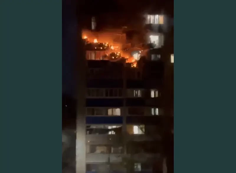 Враг осуществил массированную атаку Курска с использованием дронов