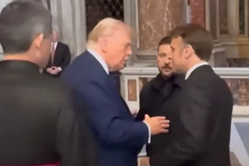 «От него отмахнулись, как от лакея»: Лидер партии «Вставай, Франция» Дюпон-Эньян призвал Макрона уйти в отставку после унижения от Трампа