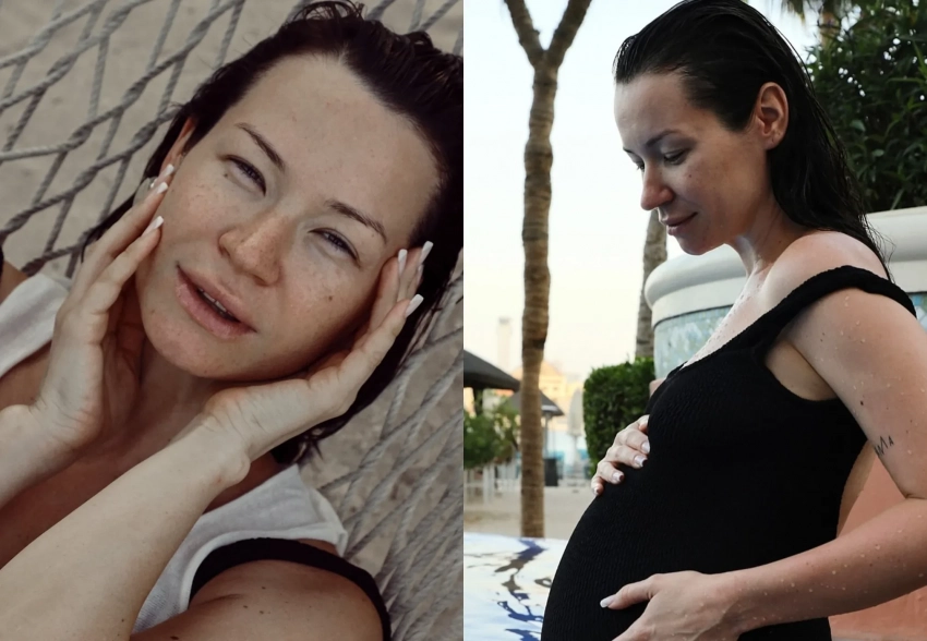 Беременная Ида Галич опубликовала фотографии с отдыха в Дубае