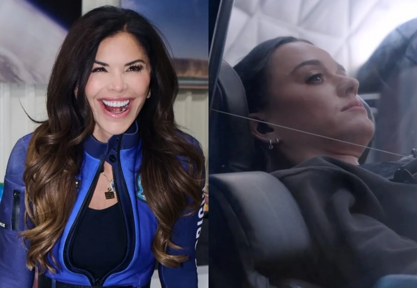 Лорен Санчес и Кэти Перри слетали в космос