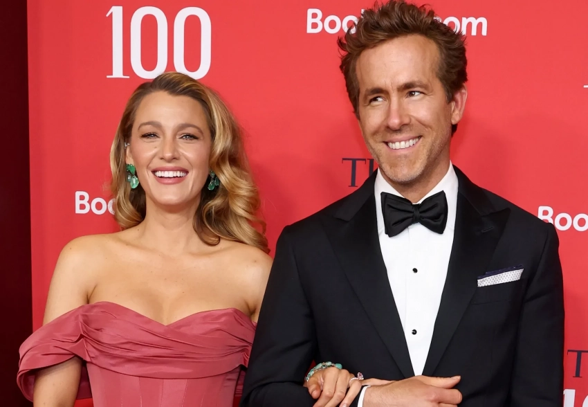 Блейк Лайвли с мамой и Райаном Рейнольдсом, Скарлетт Йоханссон, Деми Мур, Николь Шерзингер на гала-вечере Time 100