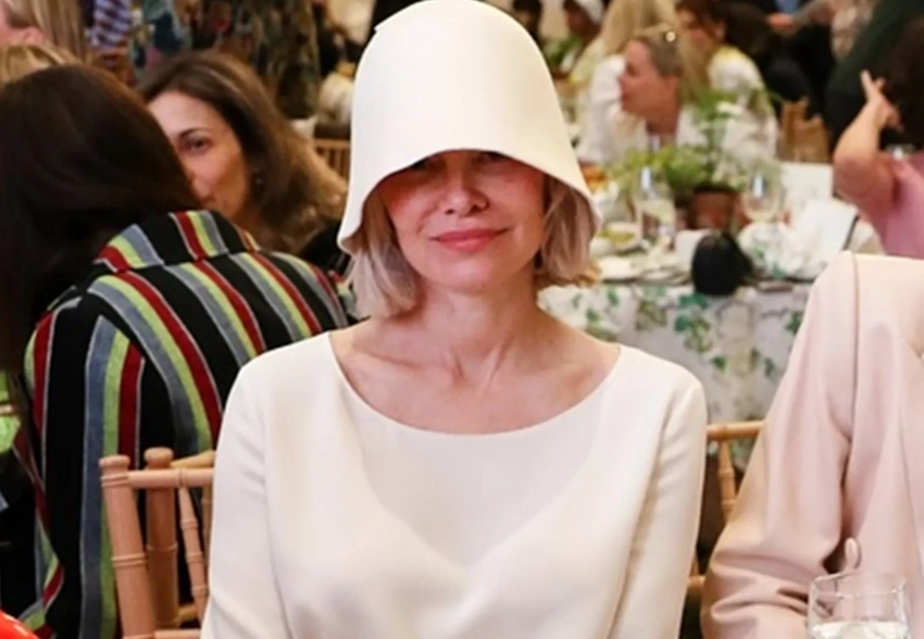 Памела Андерсон с новой стрижкой появилась в компании Анны Винтур накануне Met Gala