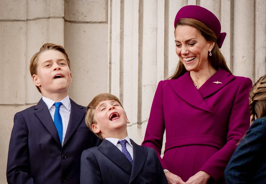 В сети завирусилось видео, в котором принц Луи спародировал старшего брата