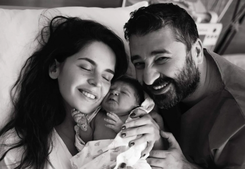 У Сарика Андреасяна и Лизы Моряк родилась вторая дочь