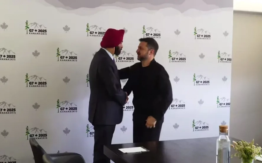 Ромашки и одна чашка кофе на всю украинскую делегацию: Зеленский досрочно покинул саммит G7 в Канаде