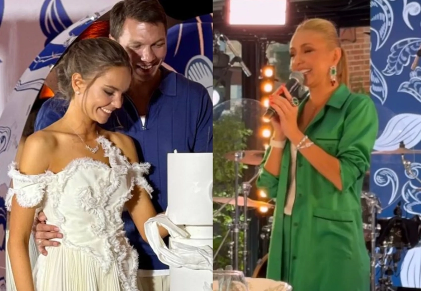 Слёзы Ирины Винер, поздравление от Татьяны Навки, Лиза Арзамасова и Илья Авербух в гостях: как прошла свадьба гимнастки Дины Авериной