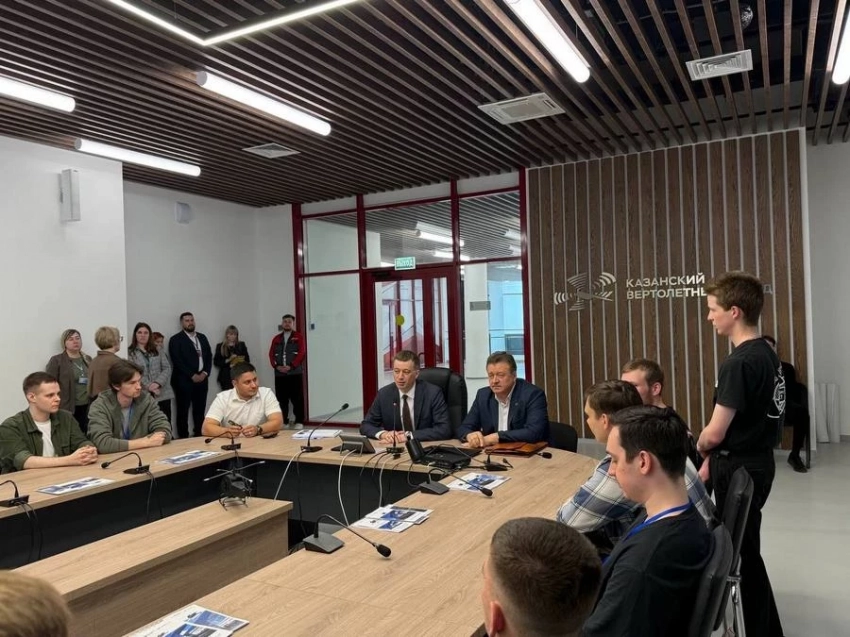 Казанский вертолетный завод стал площадкой для стажировки 60 студентов профильных вузов